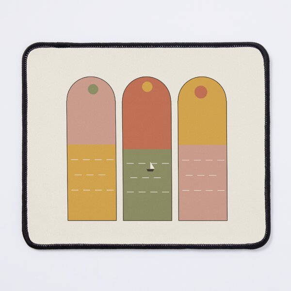 Item preview, Three Mediterranean Arch Windows Boho Print designed and sold by ChromaLens.