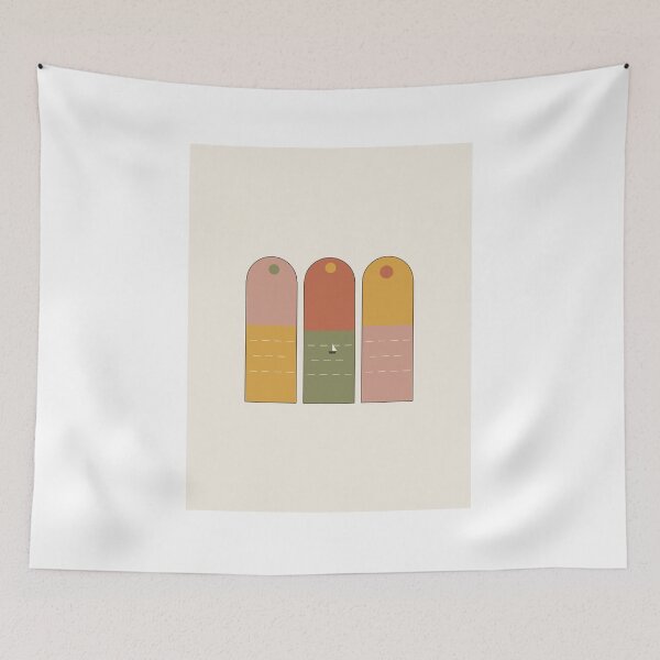Item preview, Three Mediterranean Arch Windows Boho Print designed and sold by ChromaLens.