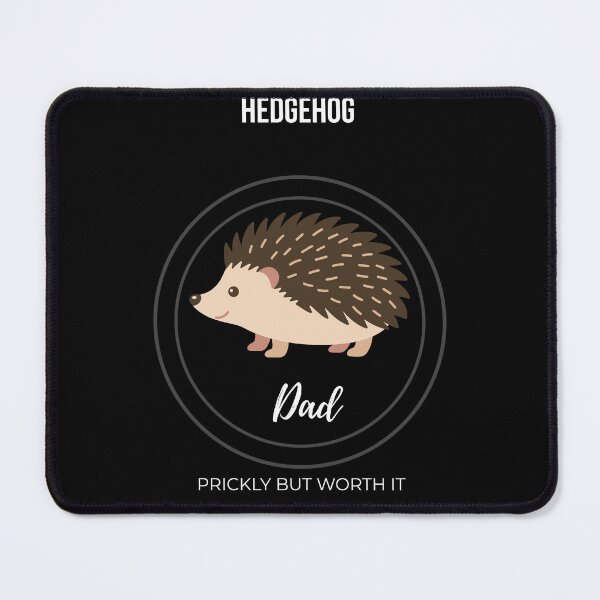 Item preview, hedgehog dad prickly but worth it shirt, heartfelt hedgehog dad pet lover gift designed and sold by Zyvora-merch.