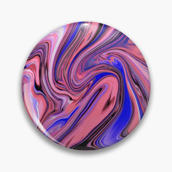 Item preview, Pink & Blue Liquid Swirl – Vibrant Abstract Fluid Art Design designed and sold by Habatour Creations Exclusive Digital Art Products.