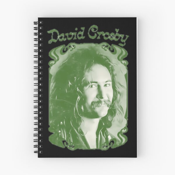 Item preview, David Crosby Green Vintage Portrait Design designed and sold by CampbellkhDesig.