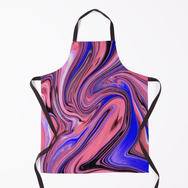 Item preview, Pink & Blue Liquid Swirl – Vibrant Abstract Fluid Art Design designed and sold by Habatour Creations Exclusive Digital Art Products.