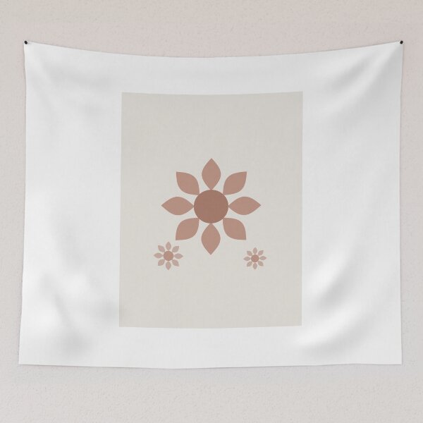 Item preview, Retro 70s Daisy Flowers Groovy Print designed and sold by ChromaLens.