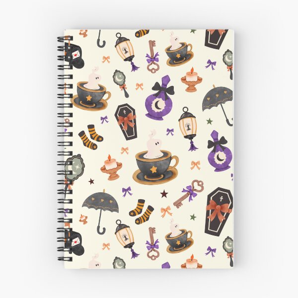 Item preview, Cute Witchy Halloween Objects Seamless Pattern. designed and sold by i-have-idea.