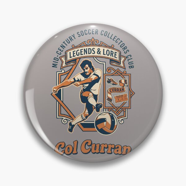 Item preview, Col Curran Retro Kicking Soccer Player Vintage Shirt-16 designed and sold by Torsteffer.