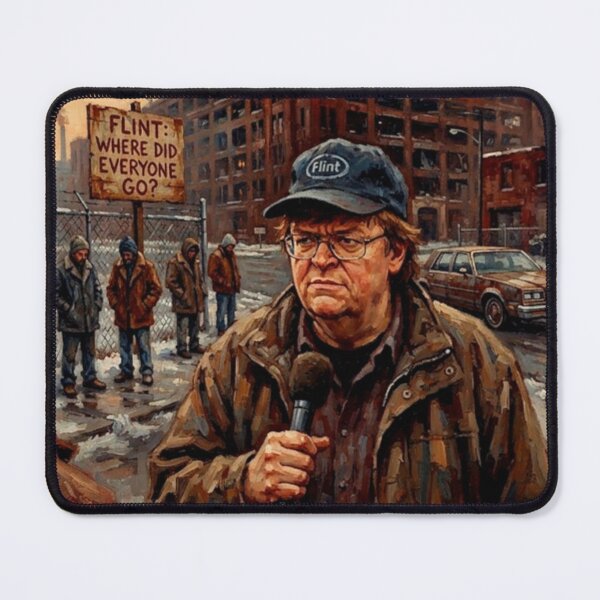 Item preview, Roger & Me Documentary Fine Art Tribute designed and sold by Art's Diner.