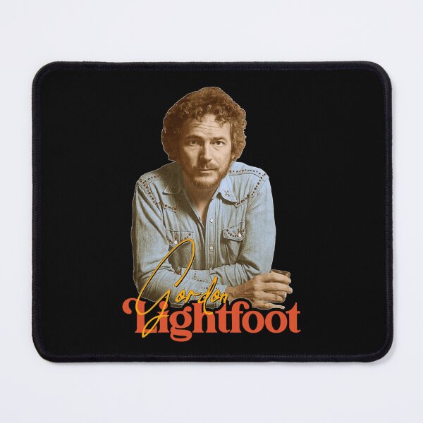Item preview, Gordon Lightfoot Signed Vintage Portrait Design designed and sold by CampbellkhDesig.