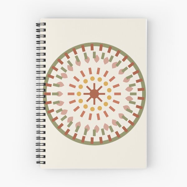 Item preview, Boho Mandala in Warm Earthy Tones designed and sold by ChromaLens.