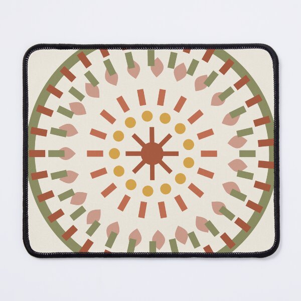 Item preview, Boho Mandala in Warm Earthy Tones designed and sold by ChromaLens.