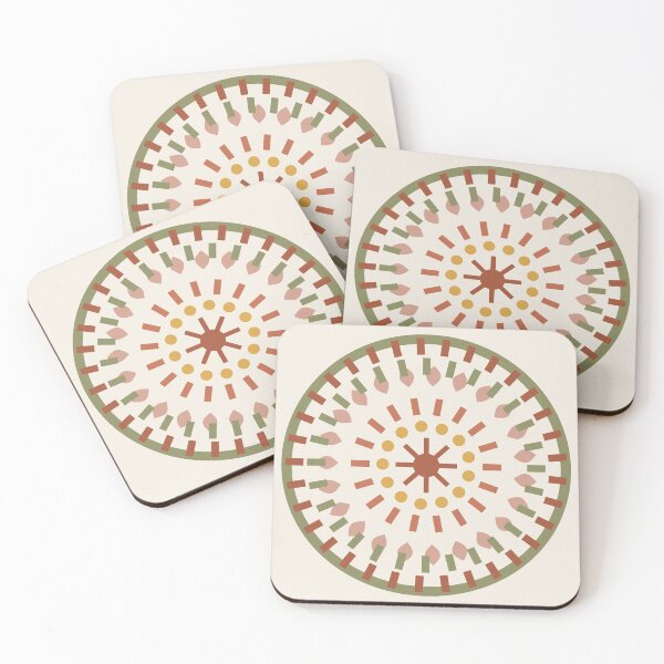 Item preview, Boho Mandala in Warm Earthy Tones designed and sold by ChromaLens.
