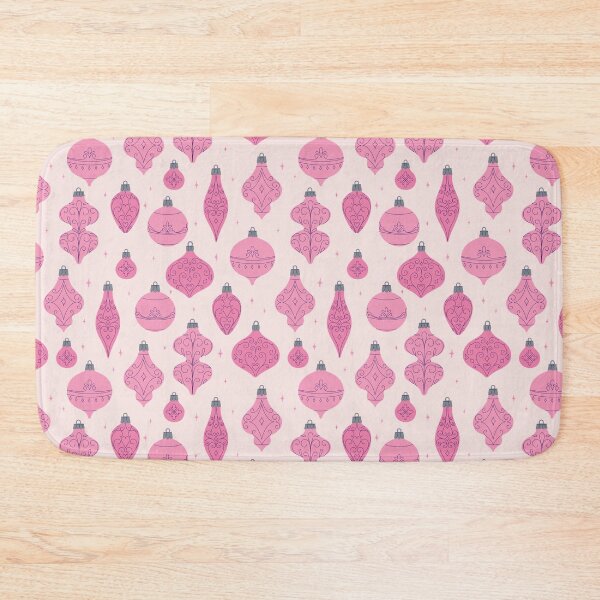 Item preview, Pink Christmas baubles pattern.  designed and sold by burbura.