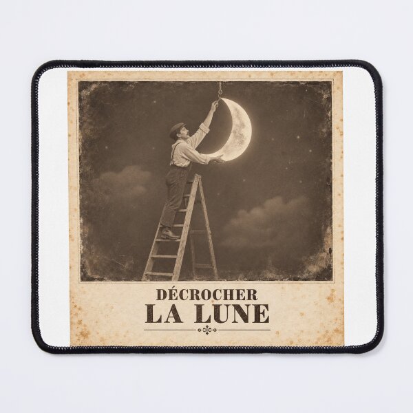 Item preview, Reaching for the moon — A little celestial craft designed and sold by Lazenco.
