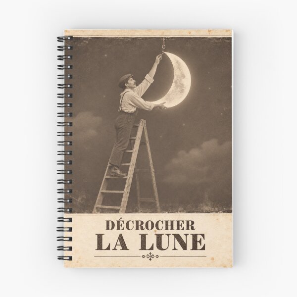 Item preview, Reaching for the moon — A little celestial craft designed and sold by Lazenco.