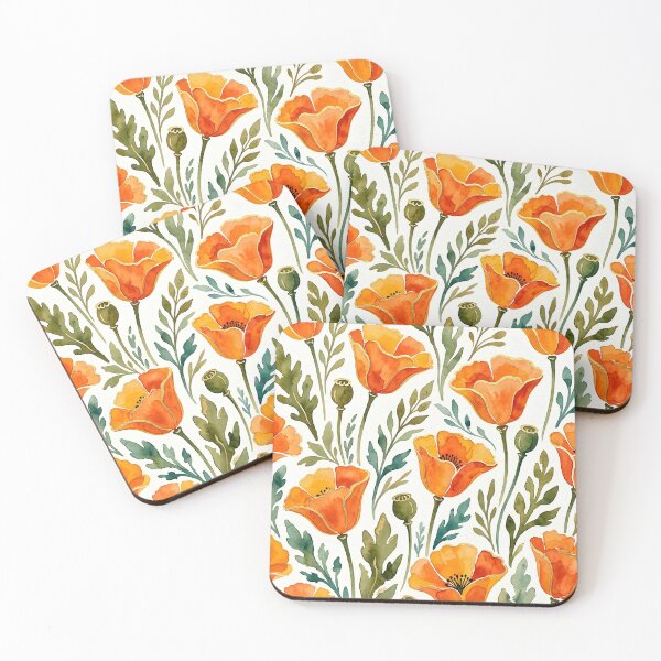Item preview, California Poppies  designed and sold by GraphicsClub.