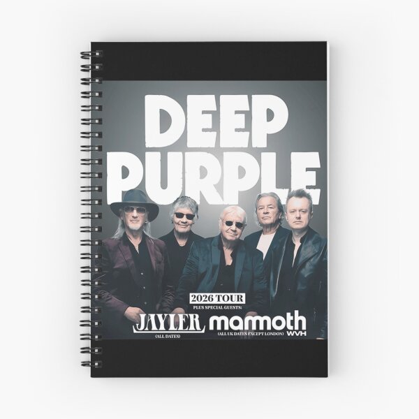 Item preview, Deep Purple Mammoth Tour 2026 Design designed and sold by CampbellkhDesig.