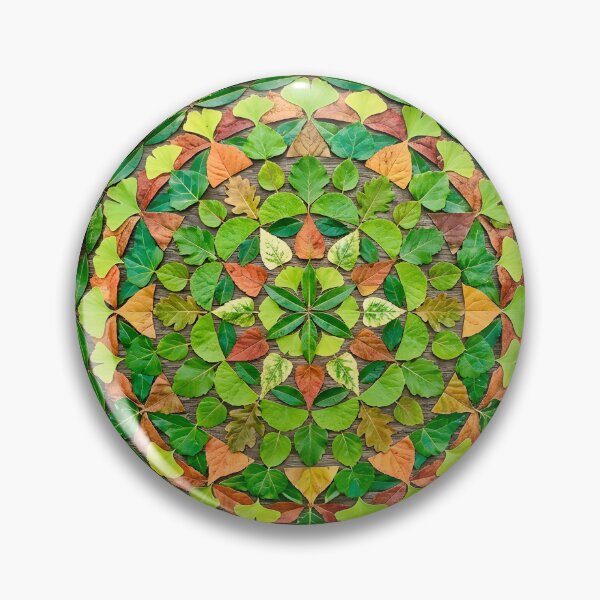 Item preview, Circular Forest Leaf Mandala designed and sold by aulanmeloi.