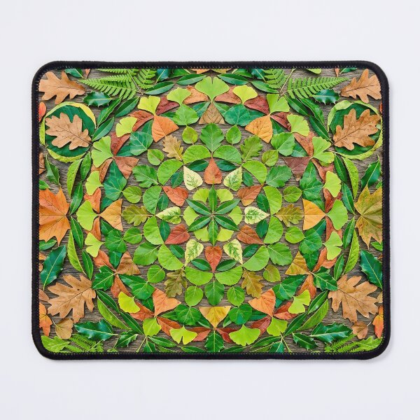 Item preview, Circular Forest Leaf Mandala designed and sold by aulanmeloi.