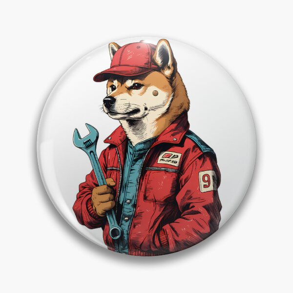 Item preview, Shiba Inu Mechanic designed and sold by Structure-Blue.