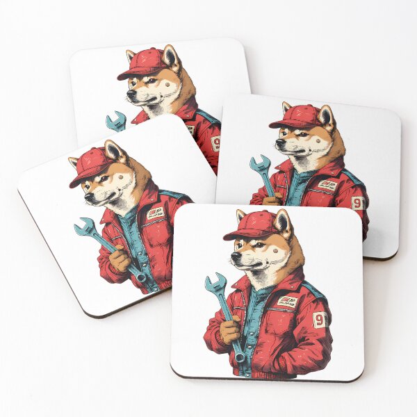 Item preview, Shiba Inu Mechanic designed and sold by Structure-Blue.