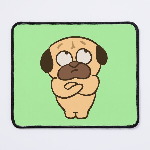 Item preview, Pug eye roll designed and sold by Huebucket.