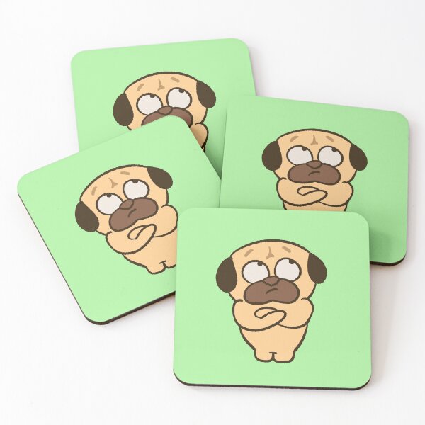 Item preview, Pug eye roll designed and sold by Huebucket.