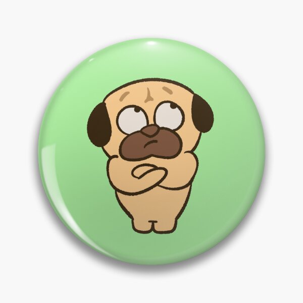 Item preview, Pug eye roll designed and sold by Huebucket.