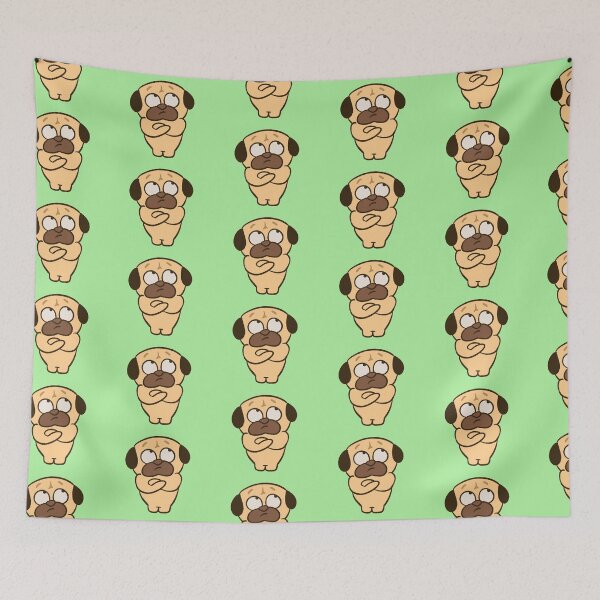 Item preview, Pug eye roll designed and sold by Huebucket.