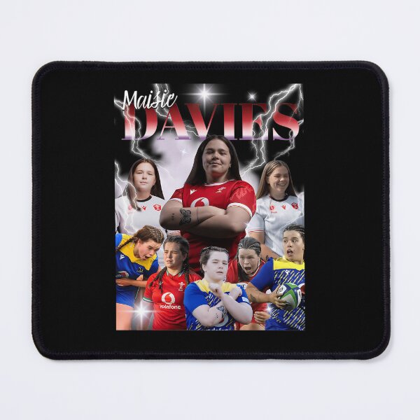 Item preview, Women Rugby Player Athletic Team Collage Poster designed and sold by AsierRios.
