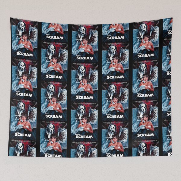 Item preview, Retro Slasher Horror Movie Masked Killer Art Poster designed and sold by AsierRios.