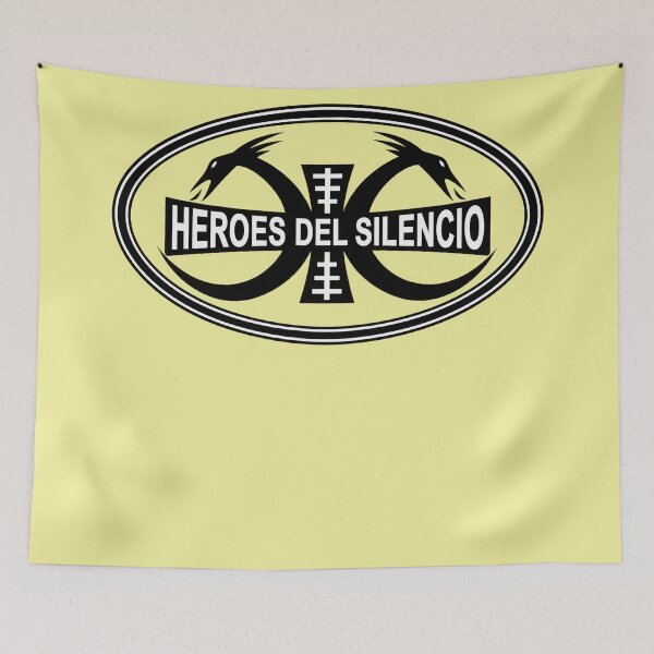 Item preview, HEROES DEL SILENCIO LOGO designed and sold by burrito-site.