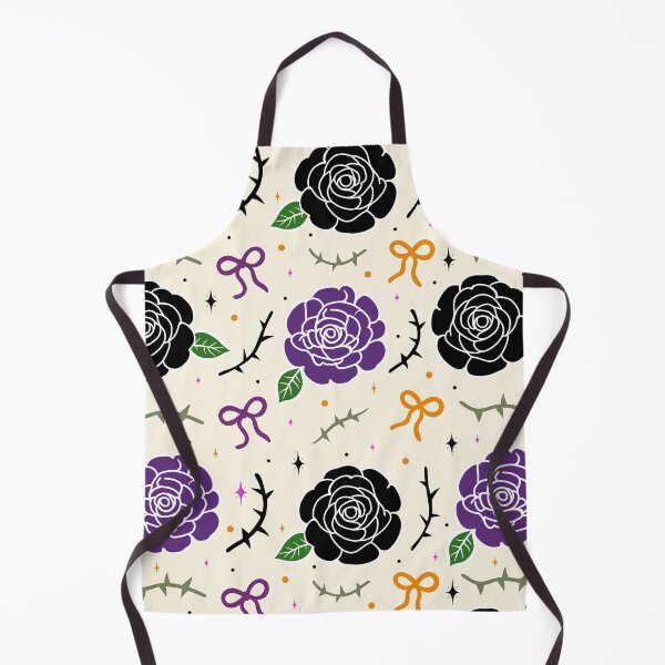 Item preview, Gothic Rose and Bow Halloween Seamless Floral Pattern designed and sold by i-have-idea.