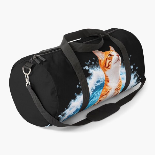 Item preview, Cat Surfing On Pizza Slice Funny Surfer Kitten Cool Wave  designed and sold by BURRITO-STUDIO.