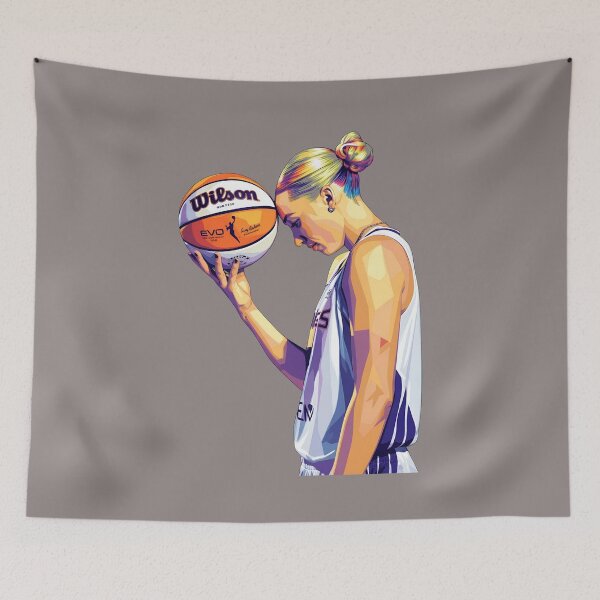 Item preview, Colorful WNBA Ball Player Portrait-86 designed and sold by Jorrimmer.
