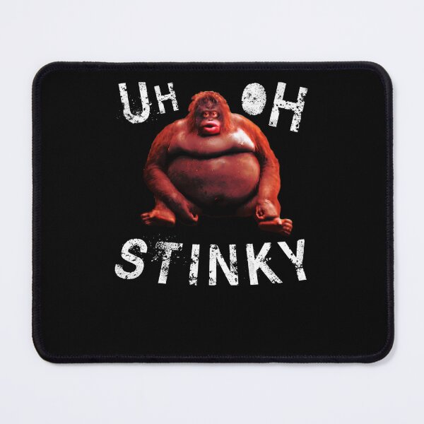 Item preview, Uh-Oh-Stinky-Le-Monke-Funny-Dank-Meme designed and sold by sylviacggb.