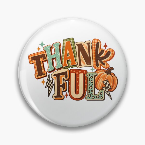 Item preview, Thankful Retro Patchwork Fall Pumpkin Thanksgiving Shirt designed and sold by KippyMcCall.