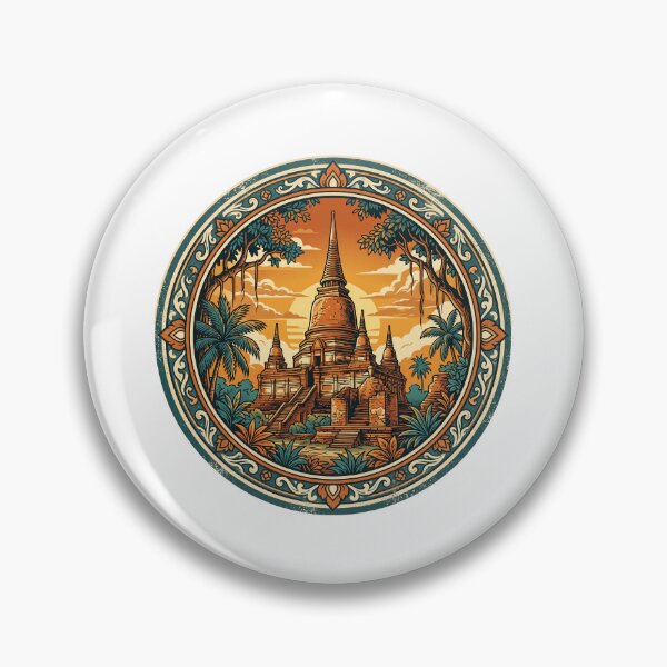 Item preview, Ancient Thai Temple designed and sold by naragon4289.