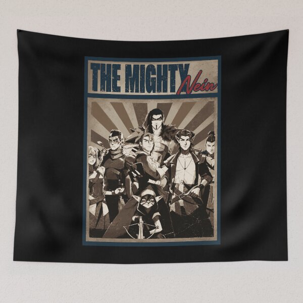 Item preview, The Mighty Nein designed and sold by VerdePlantTees.