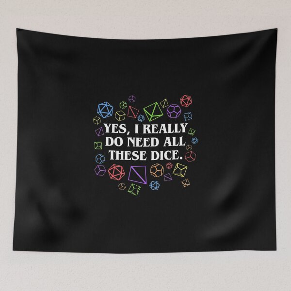 Item preview, YES, I REALLY DO NEED ALL THESE DICE designed and sold by thachxanh66.