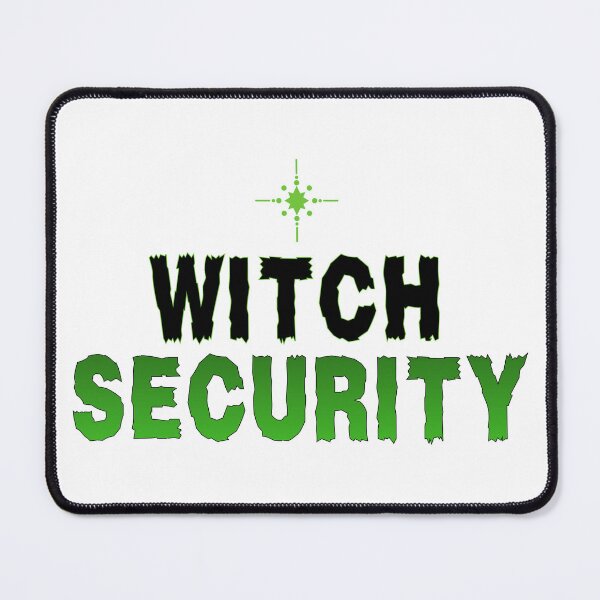 Item preview, Witch Security Gothic Halloween Design for Witches & Spooky Season Fans T-Shirt designed and sold by Teetreasure2.