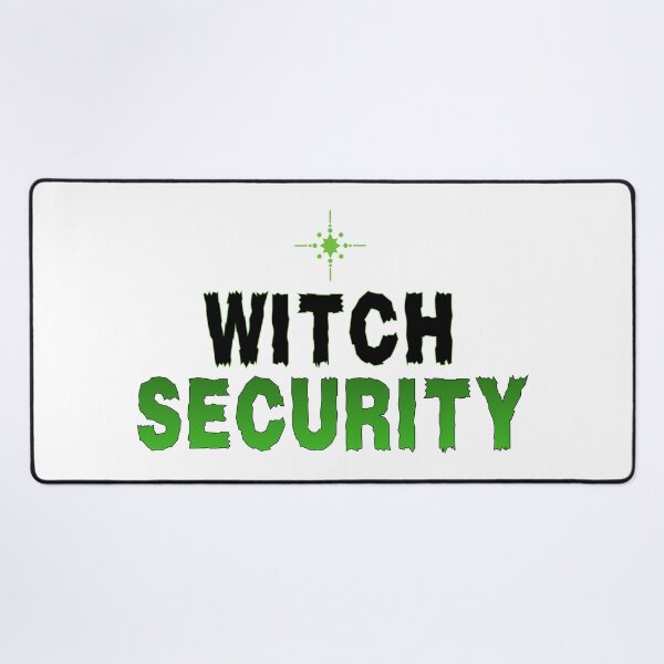 Item preview, Witch Security Gothic Halloween Design for Witches & Spooky Season Fans T-Shirt designed and sold by Teetreasure2.
