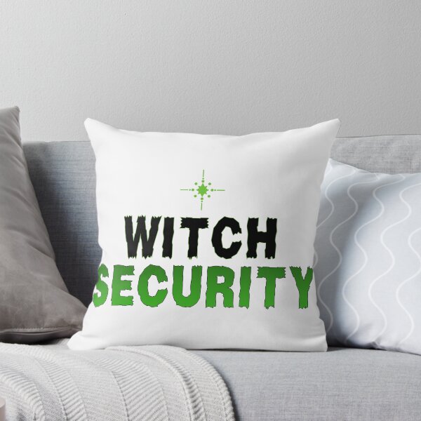 Item preview, Witch Security Gothic Halloween Design for Witches & Spooky Season Fans T-Shirt designed and sold by Teetreasure2.