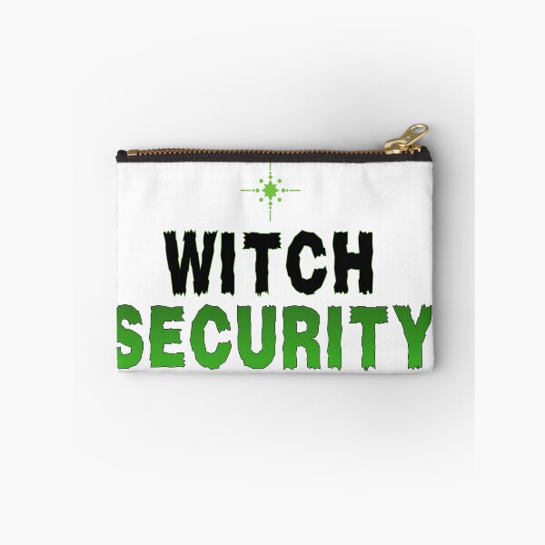 Item preview, Witch Security Gothic Halloween Design for Witches & Spooky Season Fans T-Shirt designed and sold by Teetreasure2.