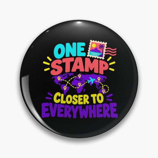 Item preview, One Stamp Closer To Everywhere Postcard Exchange Travel Mail designed and sold by DreamLayerStudio.