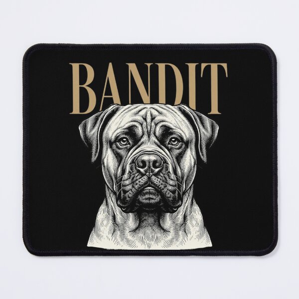 Item preview, Bandit Bullmastiff Dog Sketch for Proud Mastiff Pup Parents and Big Dog Lovers designed and sold by raedattia.