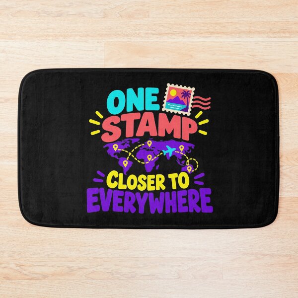 Item preview, One Stamp Closer To Everywhere Postcard Exchange Travel Mail designed and sold by DreamLayerStudio.