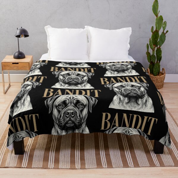 Item preview, Bandit Bullmastiff Dog Sketch for Proud Mastiff Pup Parents and Big Dog Lovers designed and sold by raedattia.