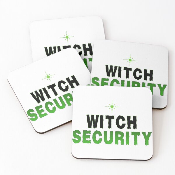 Item preview, Witch Security Gothic Halloween Design for Witches & Spooky Season Fans T-Shirt designed and sold by Teetreasure2.