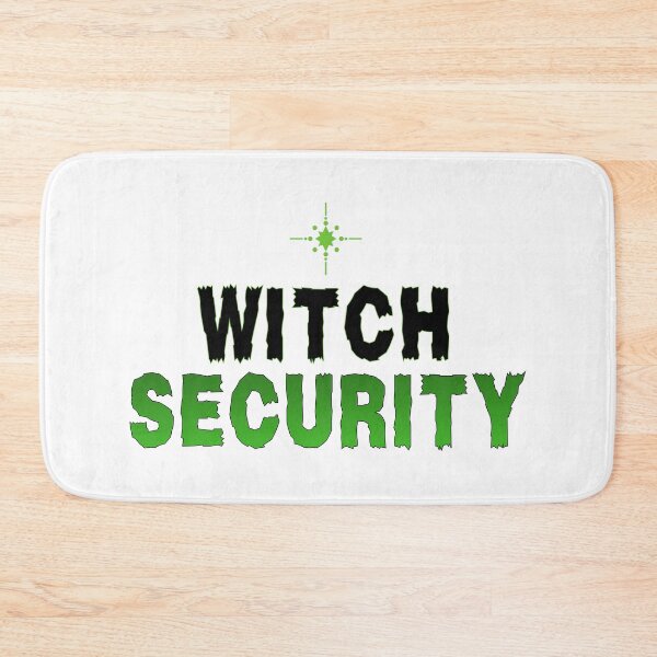 Item preview, Witch Security Gothic Halloween Design for Witches & Spooky Season Fans T-Shirt designed and sold by Teetreasure2.