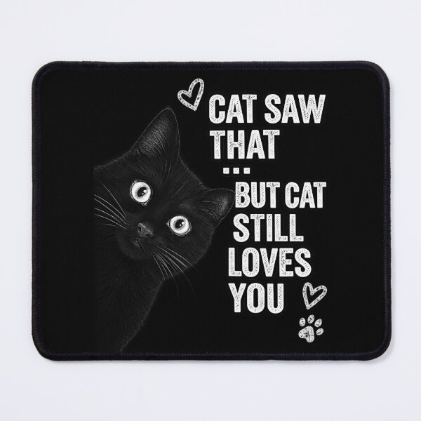 Item preview, Cat Saw That  designed and sold by AsjasminEhavan.