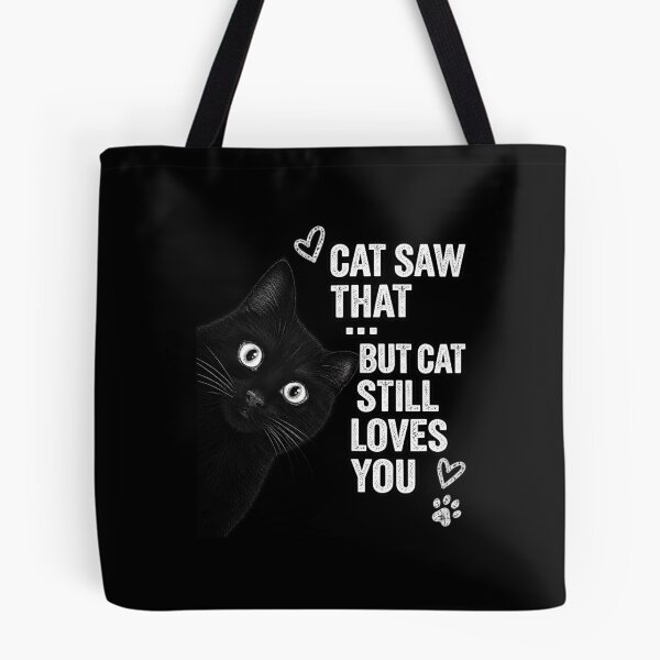 Item preview, Cat Saw That  designed and sold by AsjasminEhavan.